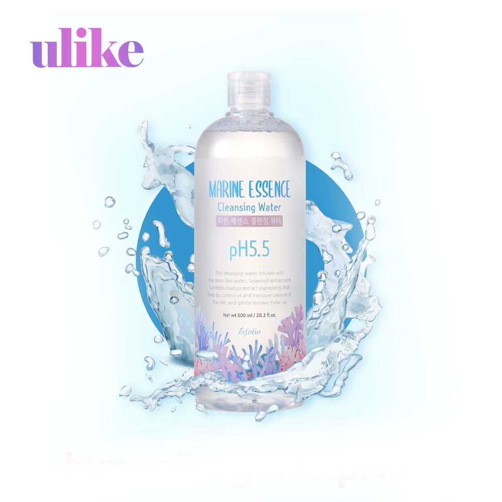 Esfolio Marine Essence Cleansing Water pH 5.5 600ml