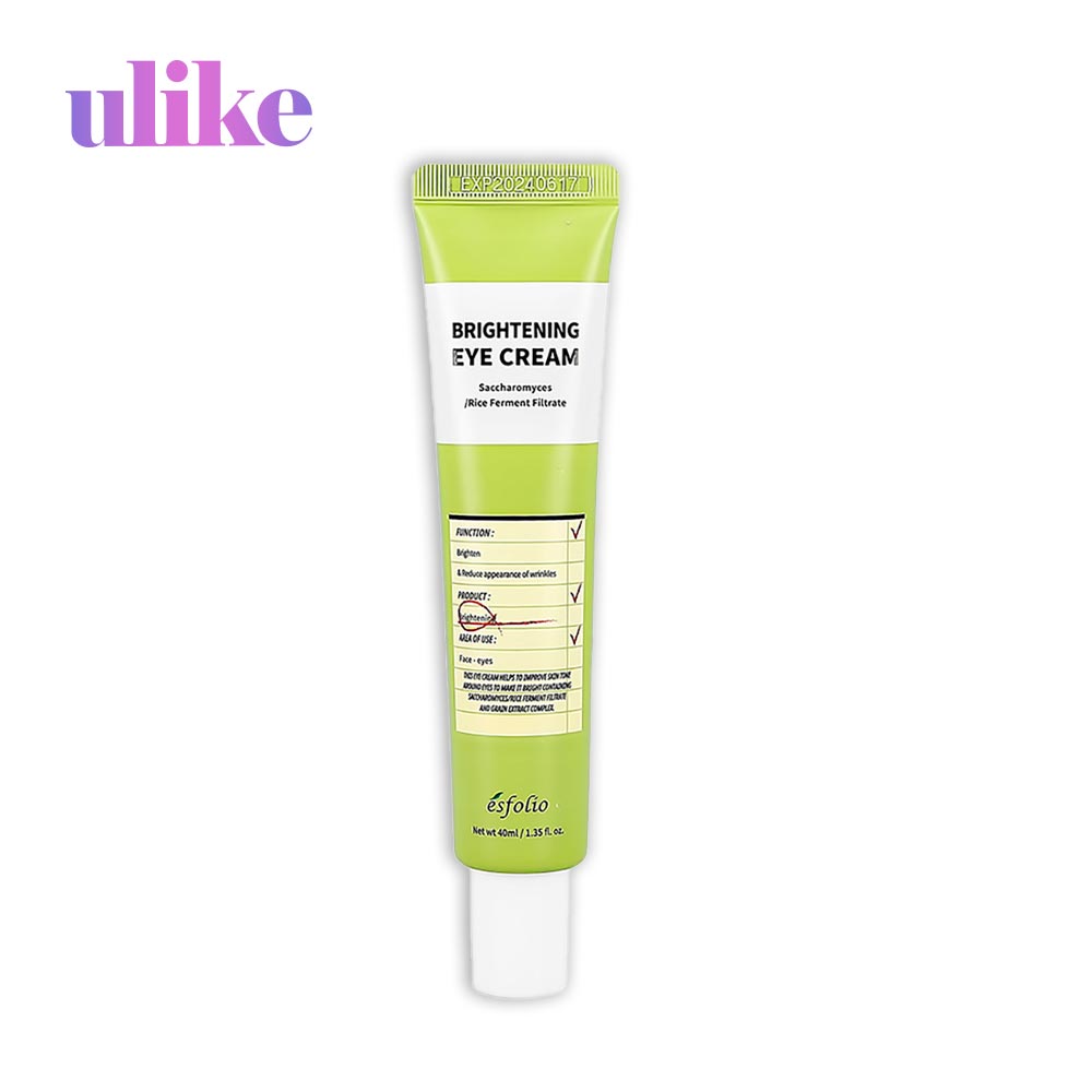 Esfolio Brightening Eye Cream (40ml) For Wrinkle & Dry Skin Anti-Wrinkle